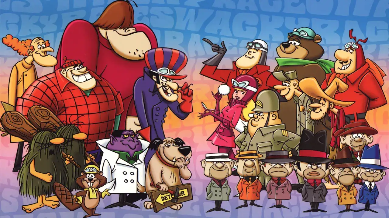 klasyczne głupie bajki cartoon network collage