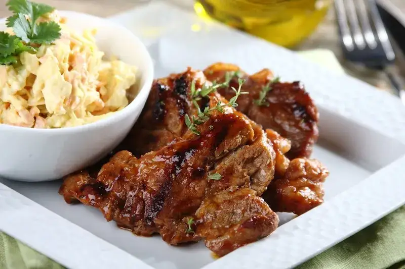 karkówka grillowana w stylu bbq