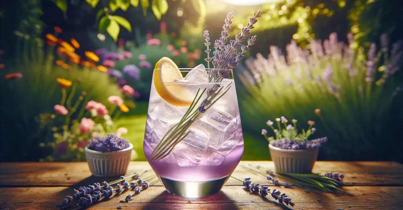 Letni drink z lawendą i cytryną. Idealny przepis na syrop lawendowy do lemoniad i drinków.