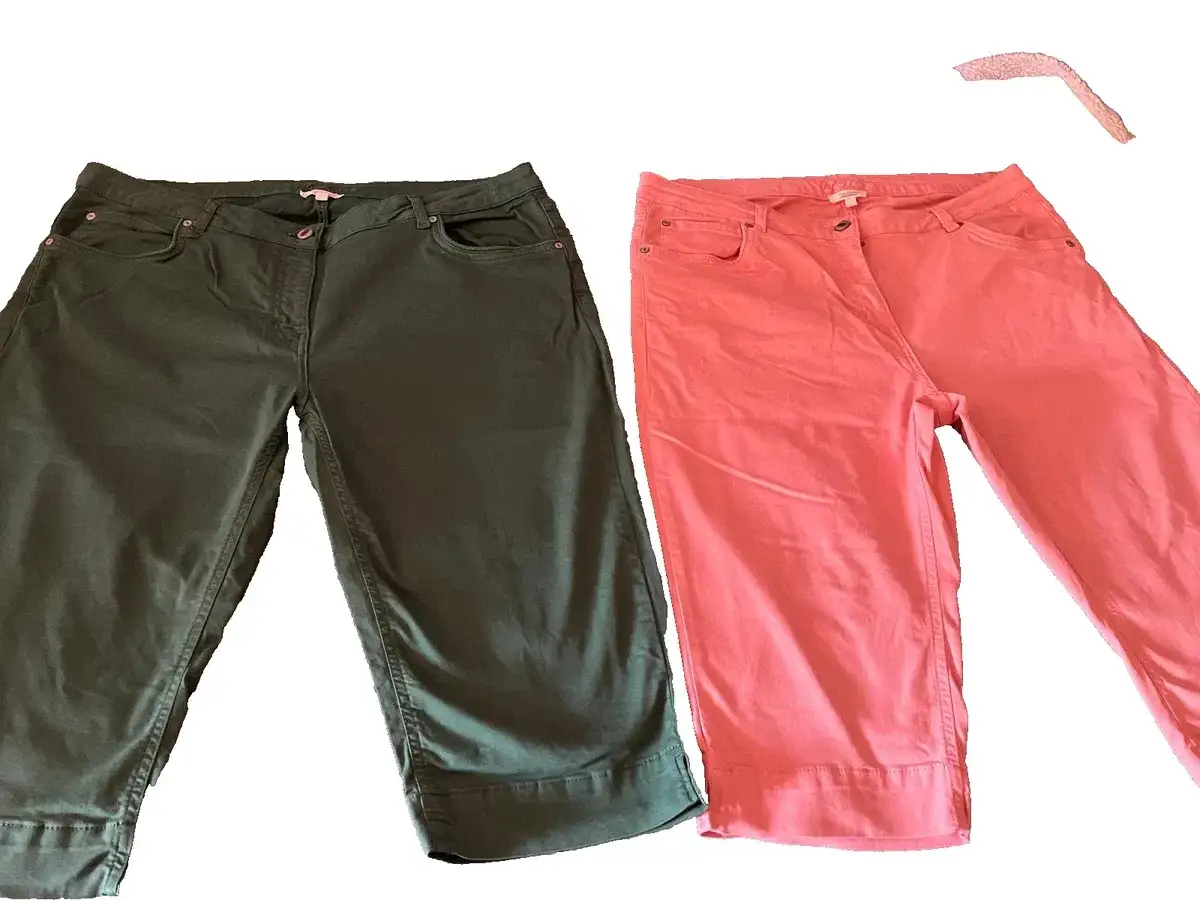 verschiedene knielange hosen damen stile