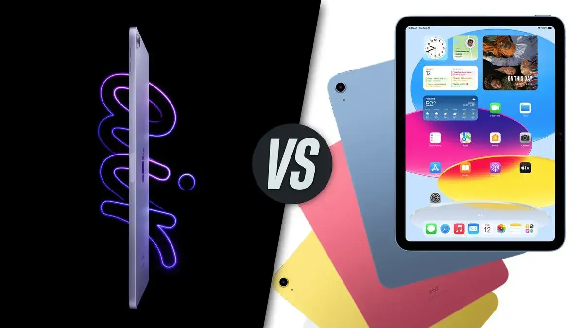 iPad Air 6th Gen vs iPad 11th Gen design comparison