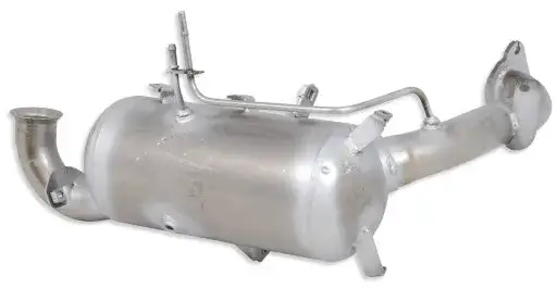 Ford Focus MK2 1.6 TDCi DPF vs brak DPF wizualne porównanie