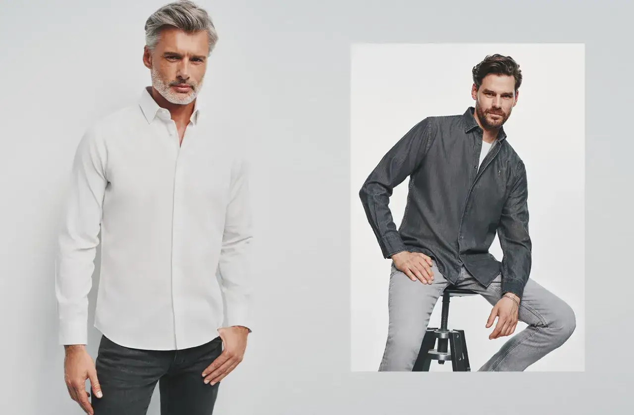 por&oacute;wnanie koszula regular fit slim fit