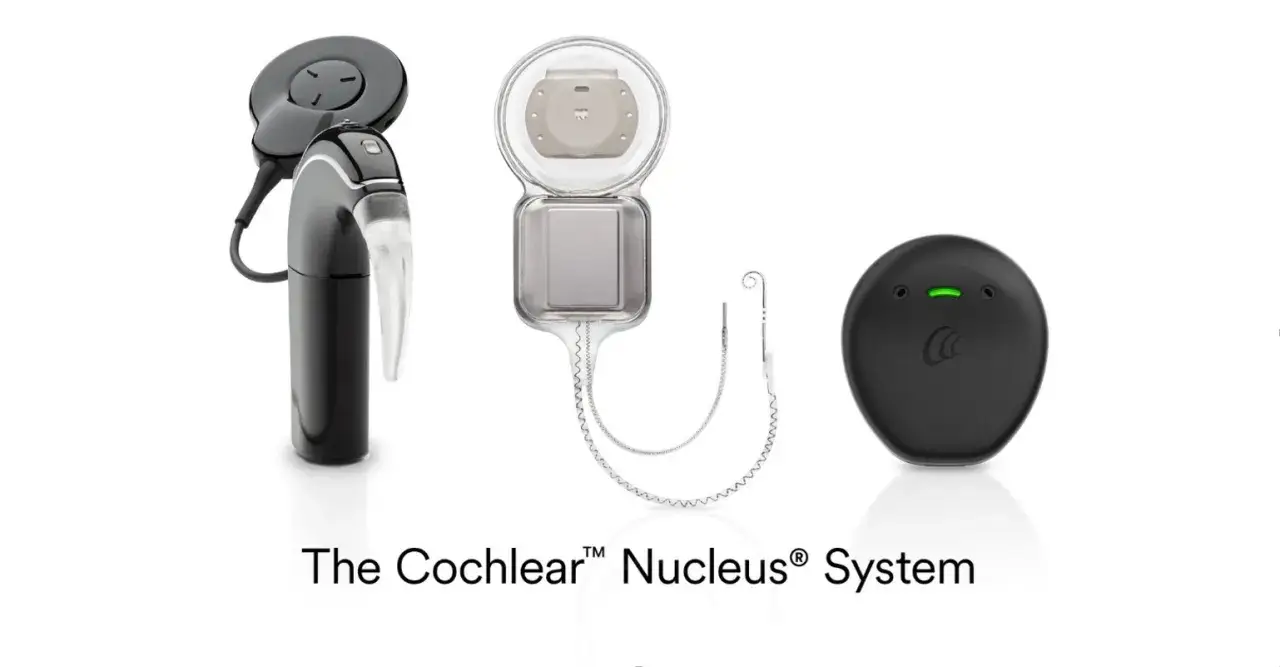 System implantów ślimakowych Cochlear™ Nucleus® dla głębokiego niedosłuchu.