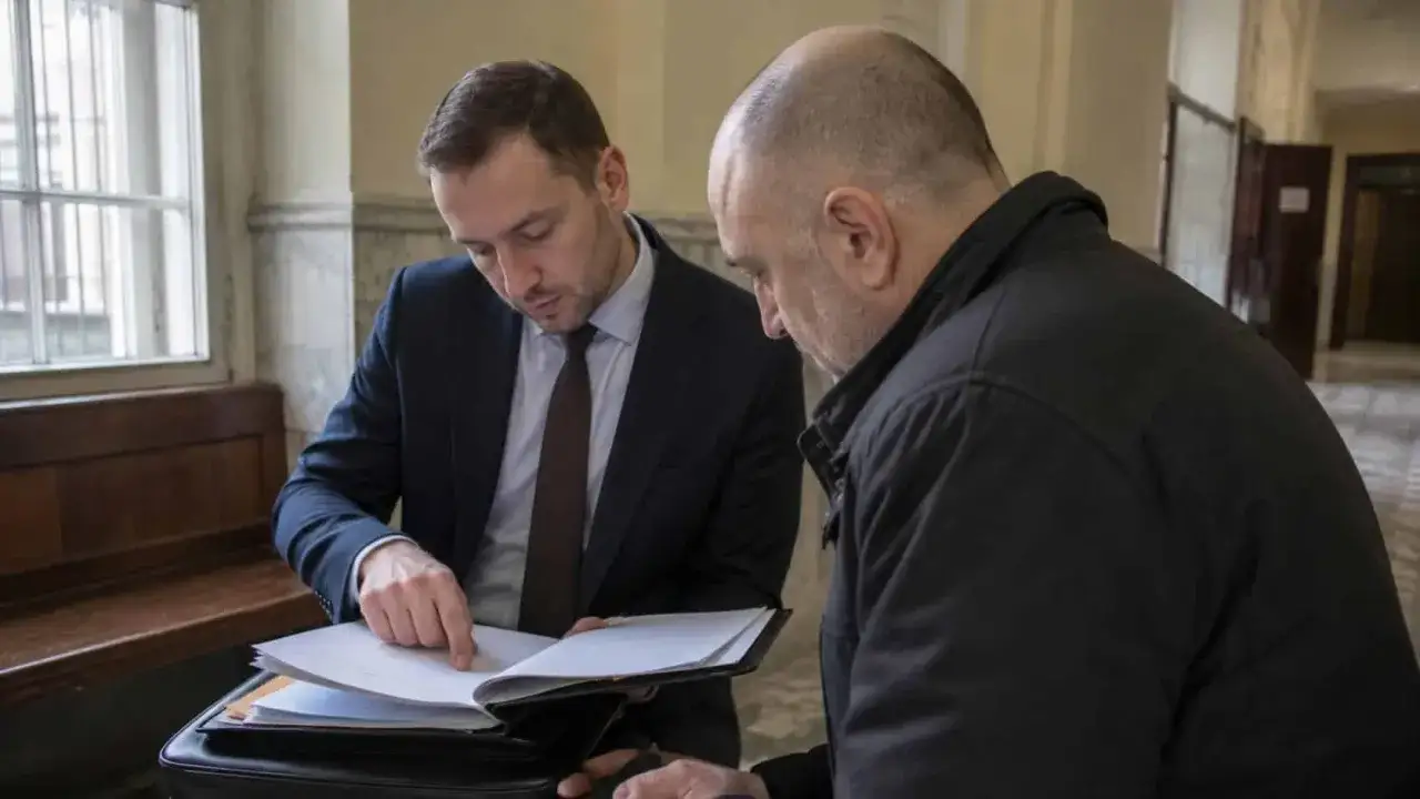 Prawnik pokazuje oskarżonemu dokumenty. Czy oskarżony może zobaczyć zeznania świadków?