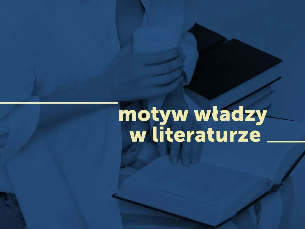 Osoba czytająca książkę, z tekstem 