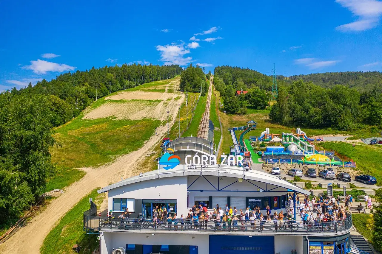Dojazd na G&oacute;rę Żar parking
