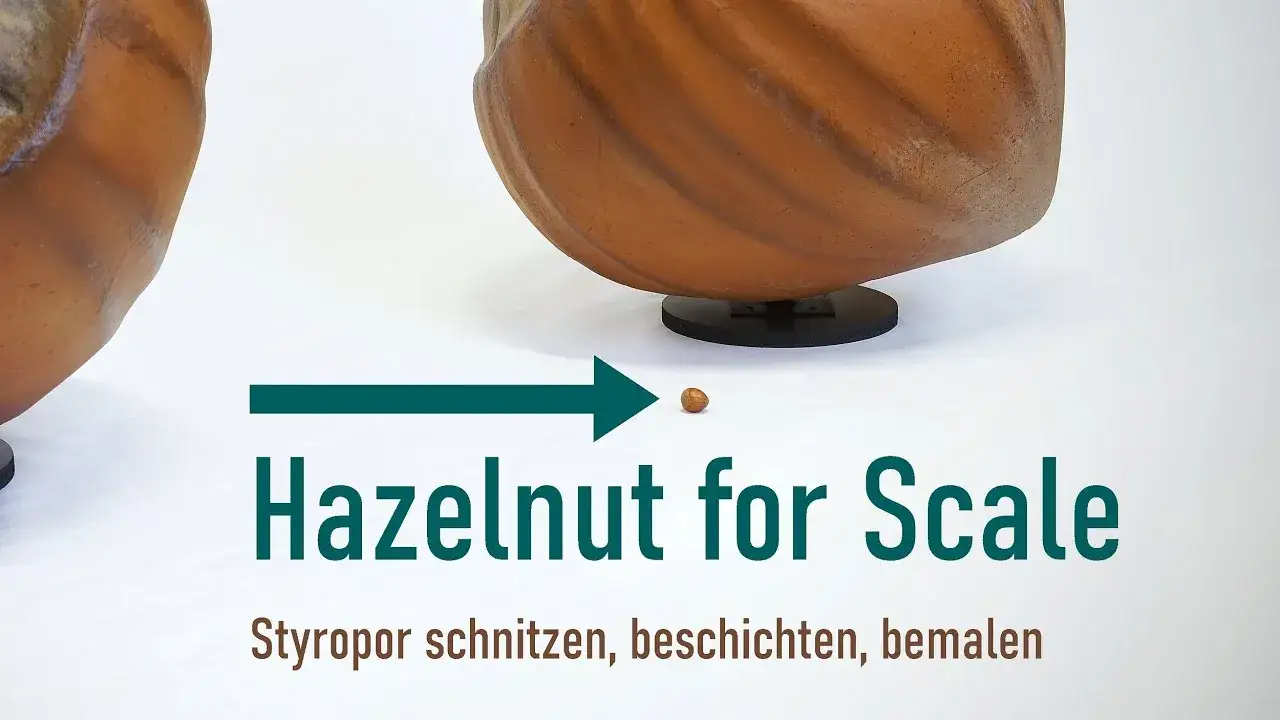 Styropor Skulptur beschichten bemalen