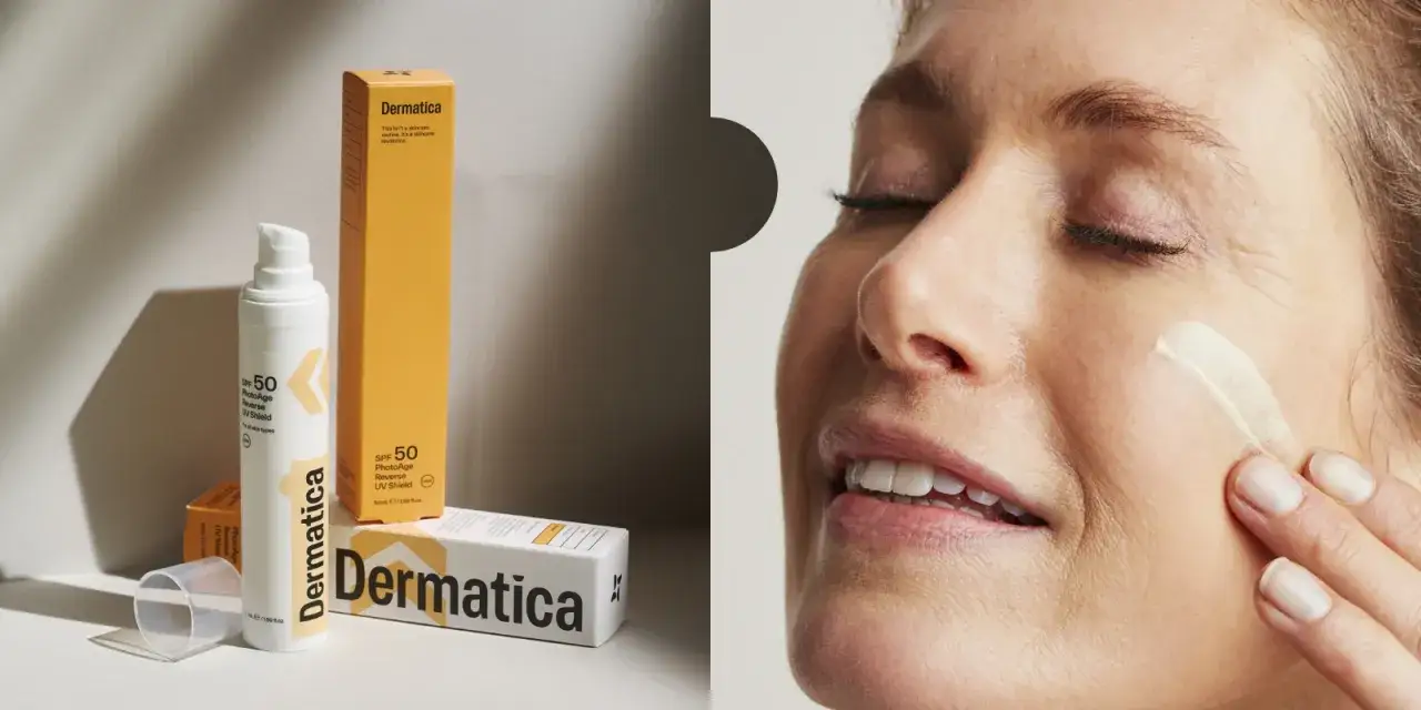 Krem z filtrem SPF 50 od Dermatica chroni skórę, zapobiegając przebarwieniom i nierównomiernej produkcji melaniny.