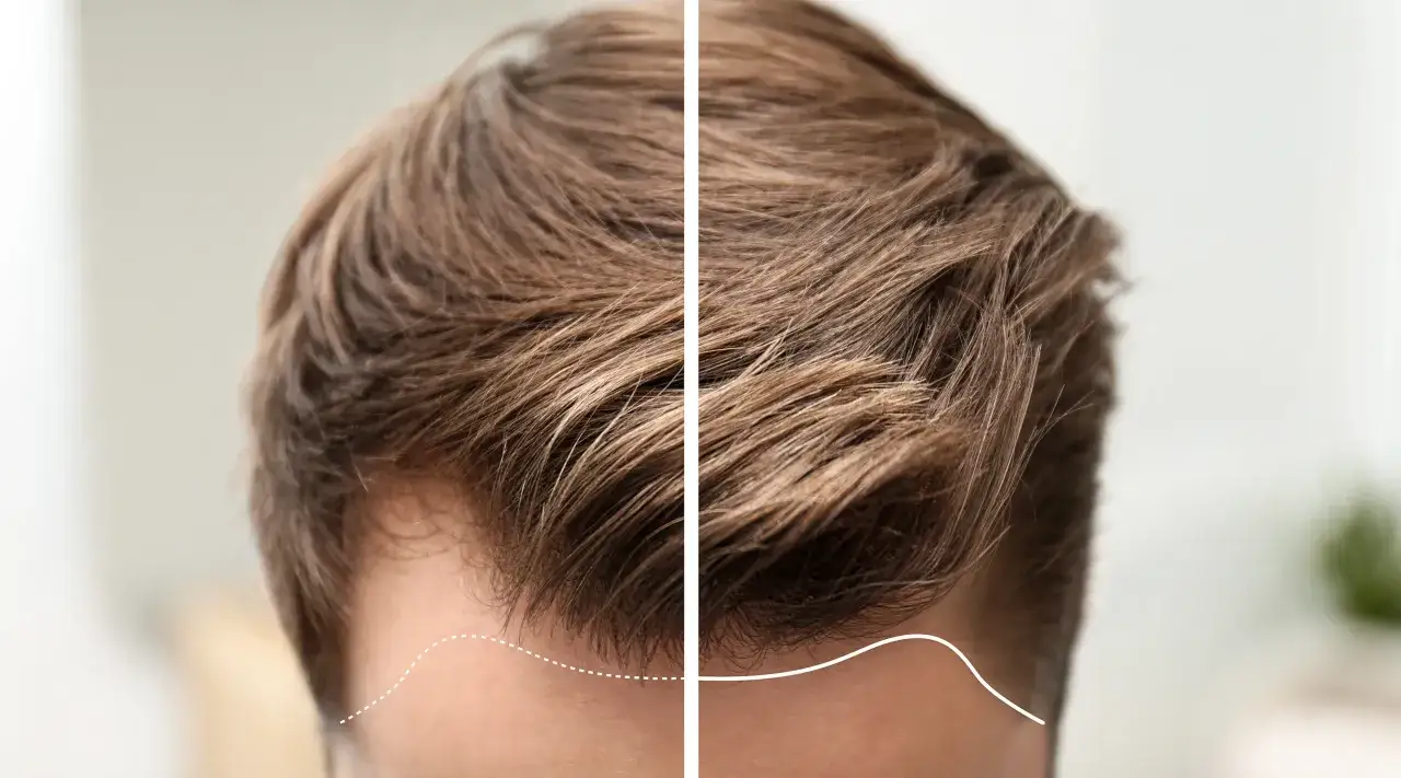 PRP Therapie Haare vorher nachher