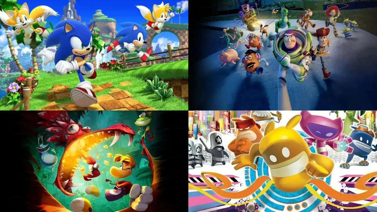 Gry Xbox dla dzieci 5 lat: Sonic, Toy Story, Rayman i Fall Guys. Kolorowe postacie zapraszają do zabawy!