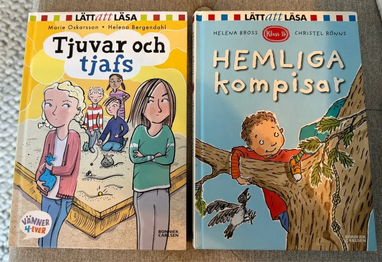 Två tjocka böcker,