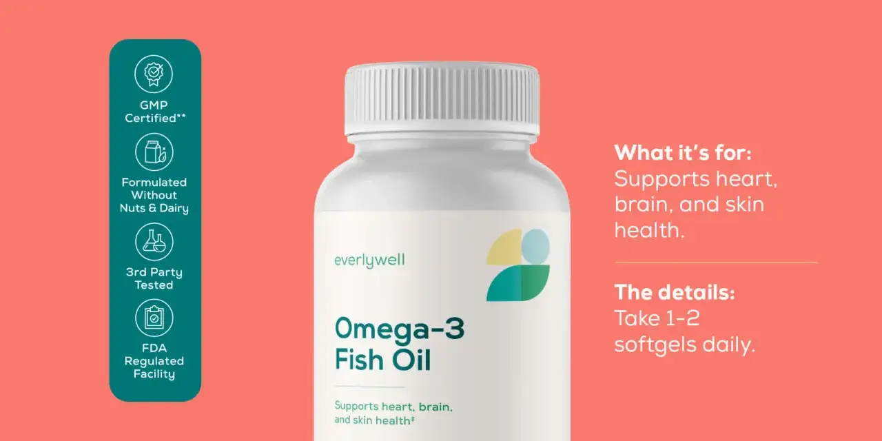 Aceite de Omega-3: beneficios y contraindicaciones. Soporta coraz&oacute;n, cerebro y piel. Tomar 1-2 c&aacute;psulas diarias.