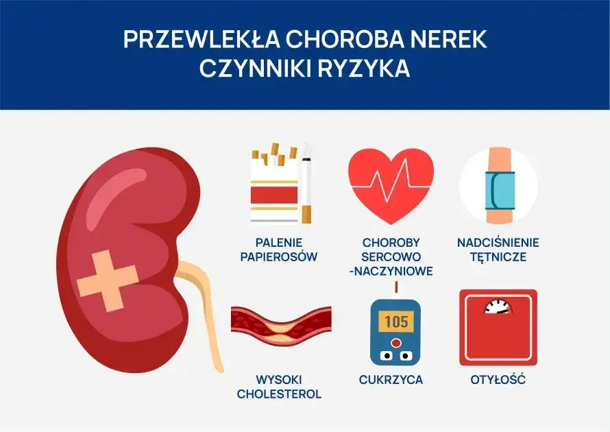 czynniki ryzyka chorób nerek