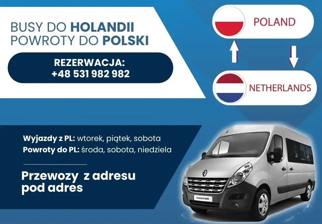 Bus do Holandii promocje
