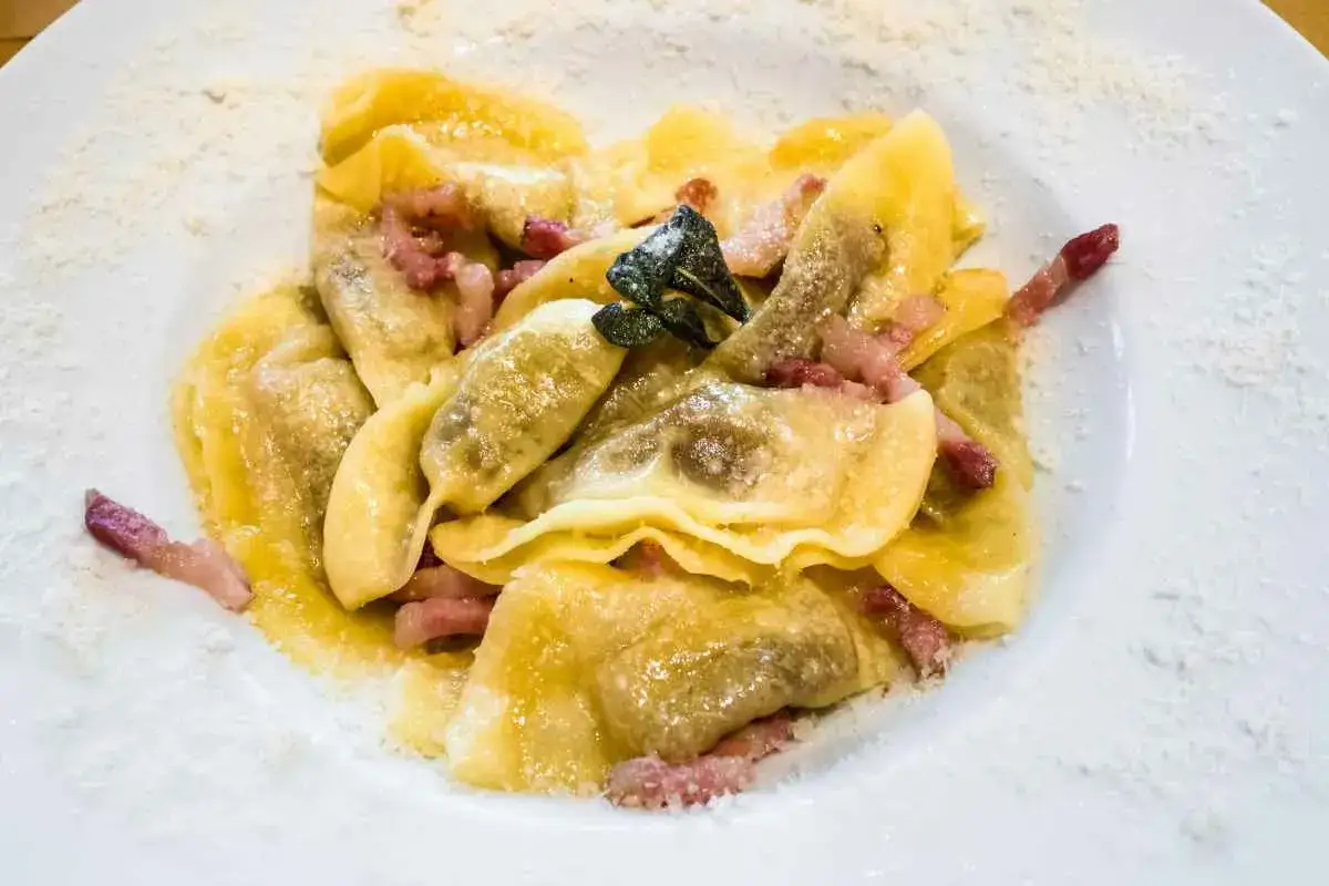 Casoncelli alla bresciana piatto