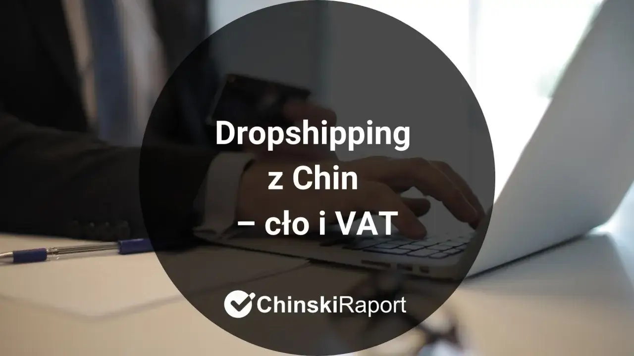 Dropshipping z Chin: jak ogarnąć cło i VAT, by nie przepłacać. Biznesmen pracuje przy laptopie.