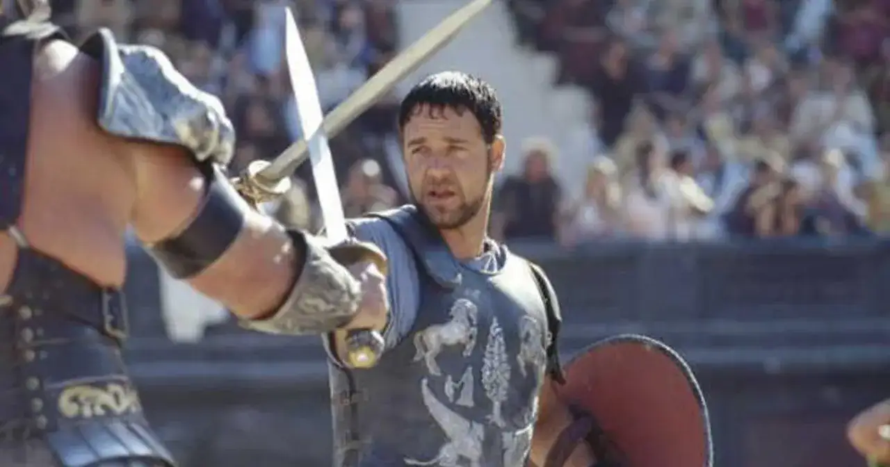 Russell Crowe jako Maximus w