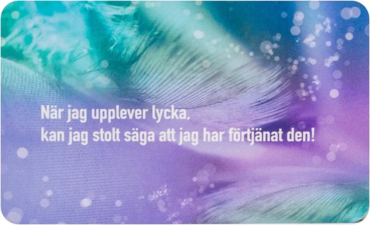 En affirmation svenska: