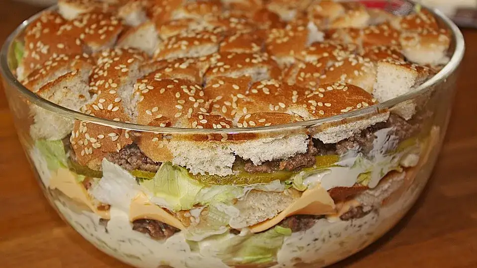 Big Mac Salat Zutaten &Uuml;bersicht