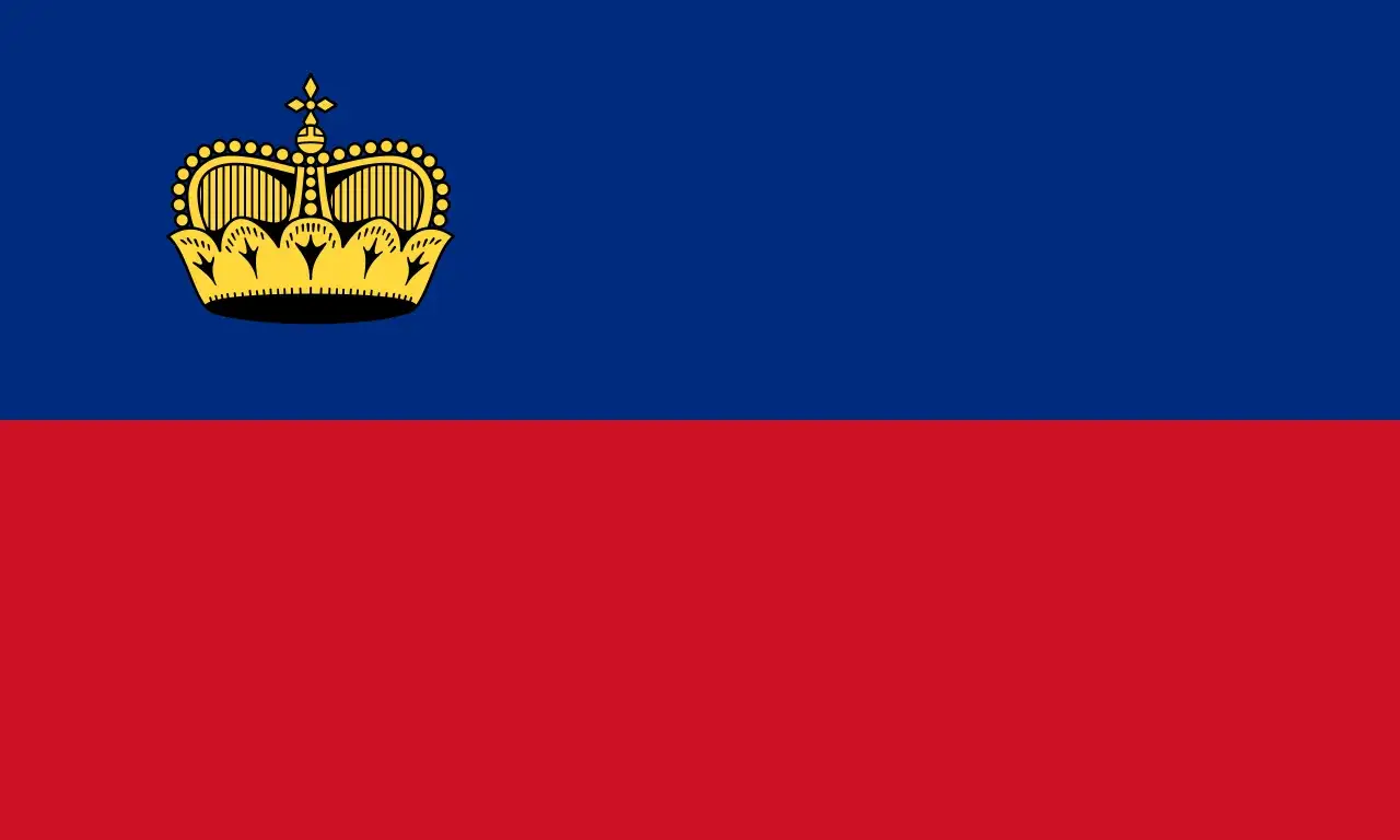flaga Liechtensteinu