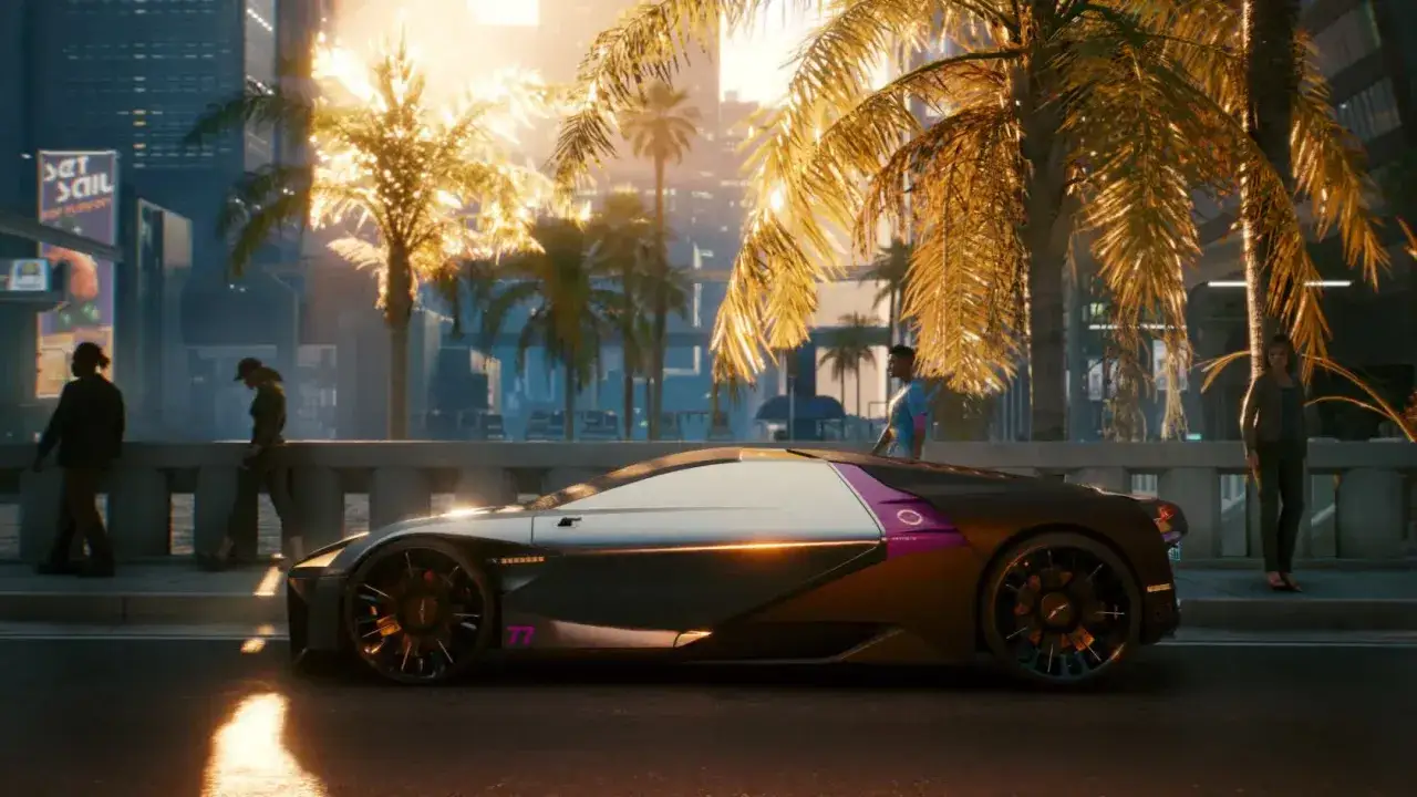 Cyberpunk 2077 Xbox One gameplay