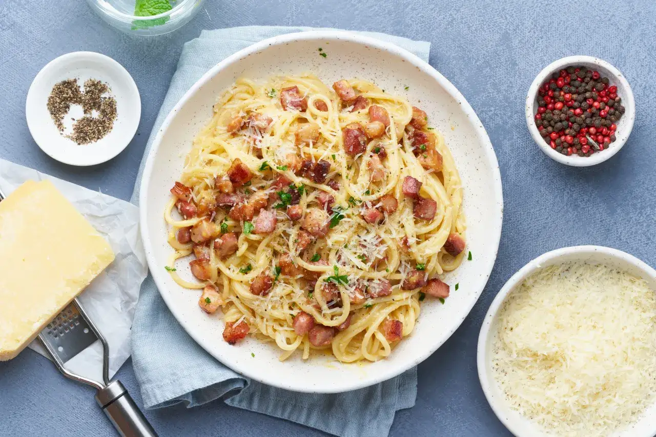 sery do unikania w carbonarze mozzarella ser topiony