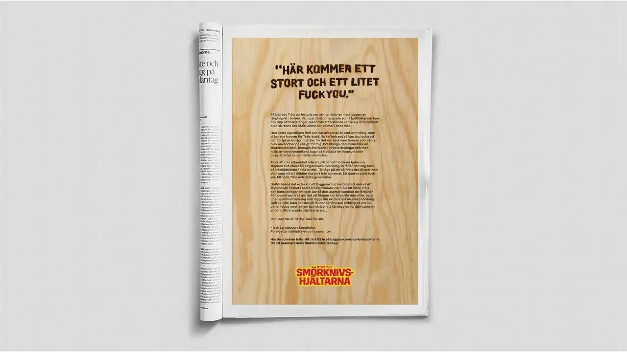 Byggmax reklam för