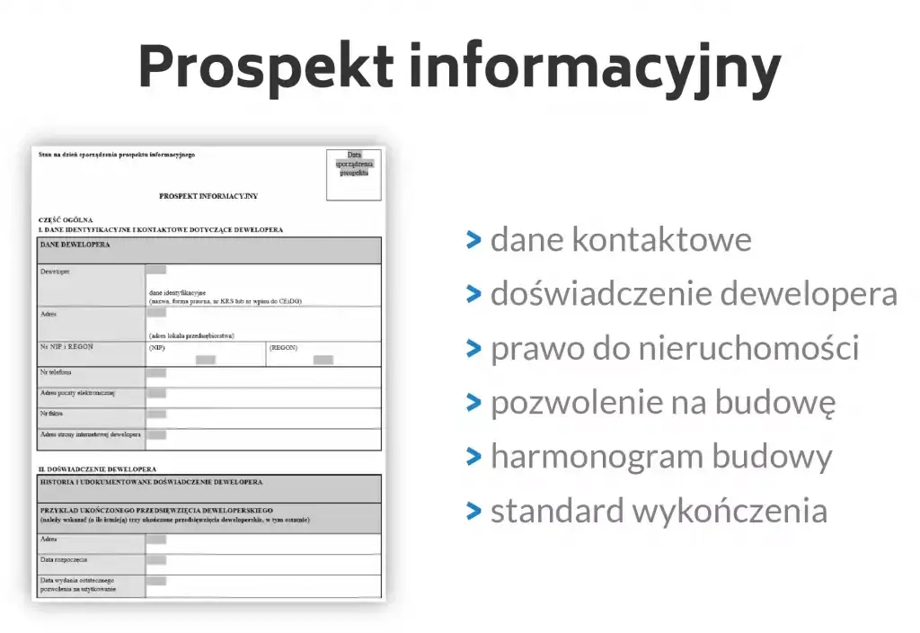 umowa deweloperska wzór zapisy