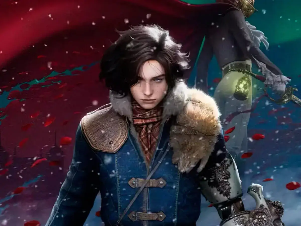 P, protagonista de Lies of P, con su brazo mecánico y espada, listo para la aventura en el nuevo dlc.