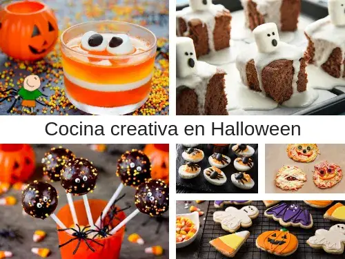 ideas creativas comida Halloween para ni&ntilde;os