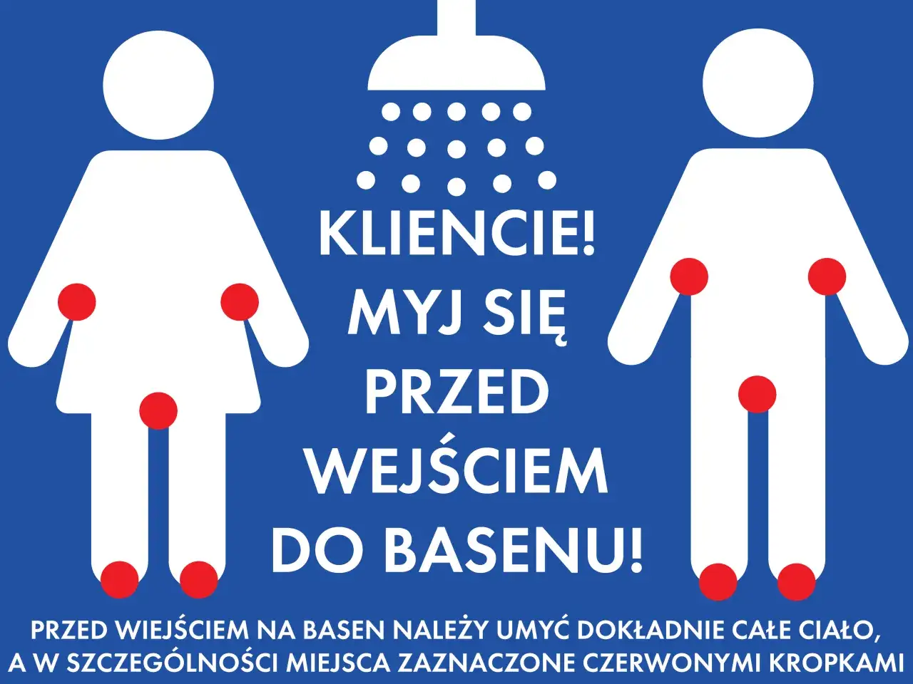 prysznic przed basenem hotelowym zasady higieny