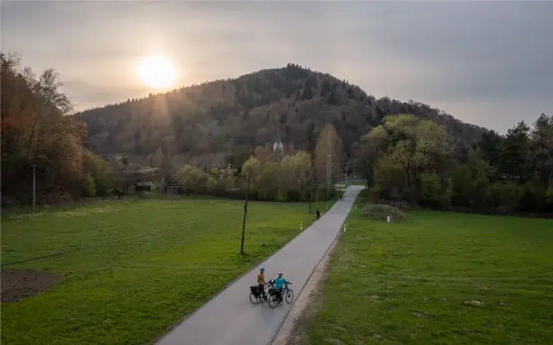 Velo Poprad trasa rowerowa Piwniczna-Zdr&oacute;j