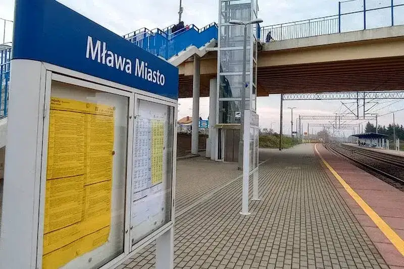 Dworzec PKP Mława przystanek Fine Altech