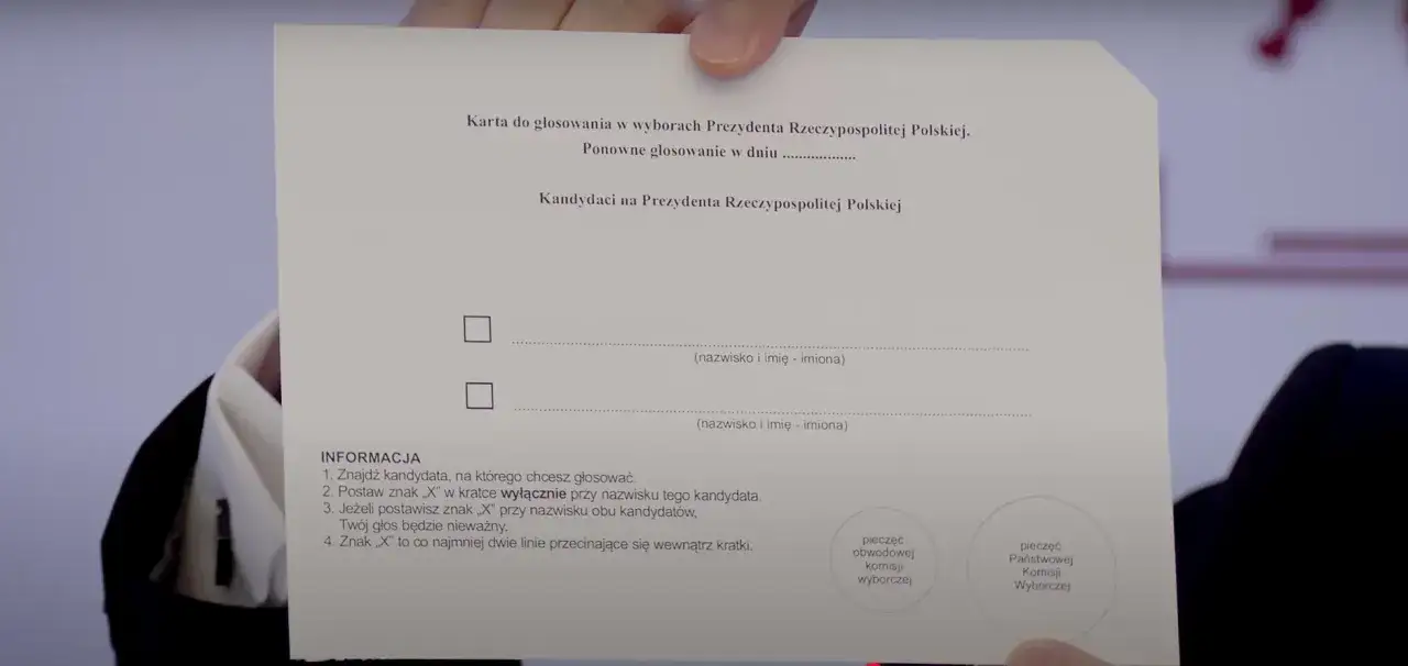 Karta do głosowania na prezydenta. Wybory poza miejscem zamieszkania to szansa na oddanie głosu, nawet gdy jesteś daleko od domu.
