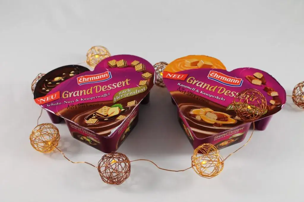 Ehrmann Grand Dessert Schokoladen Sorten