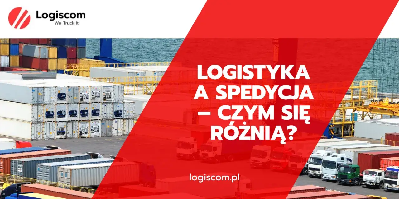 spedycja logistyka transport r&oacute;żnice infografika