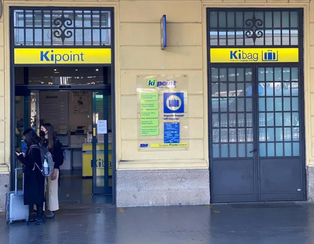 Mappa depositi bagagli Bologna stazione centrale