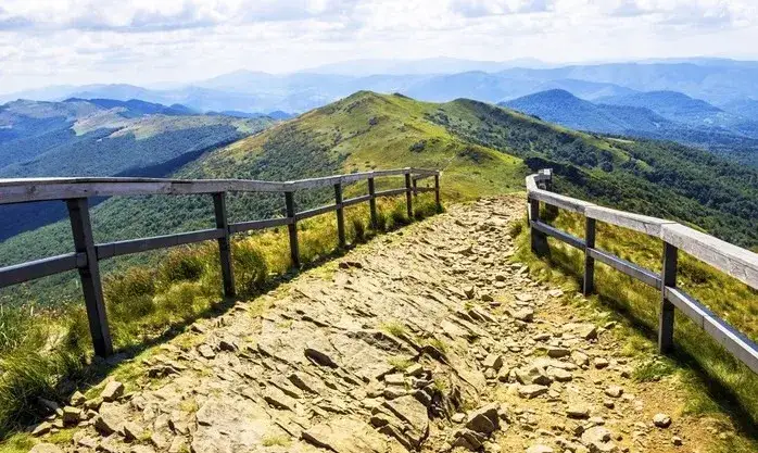 Bieszczady krajobrazy góry