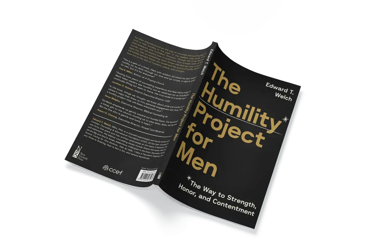 The Humility Project for Men by Edward T. Welch offers a humble verse on strength, honor, and contentment.