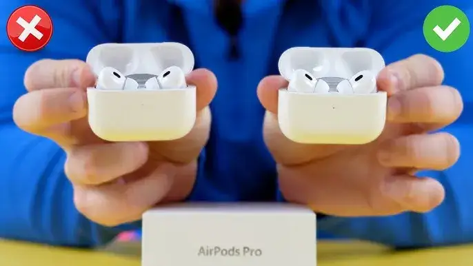 airpods opakowanie oryginalne vs podróbka