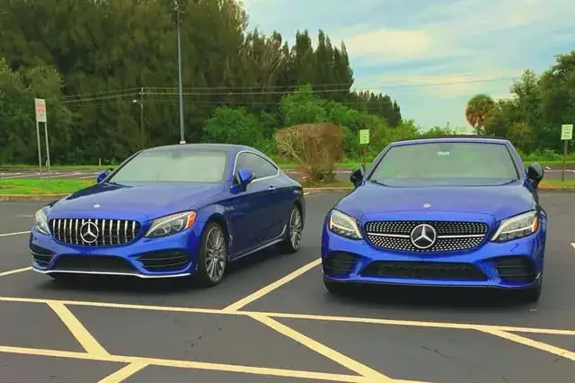 Mercedes W205 przed i po liftingu porównanie