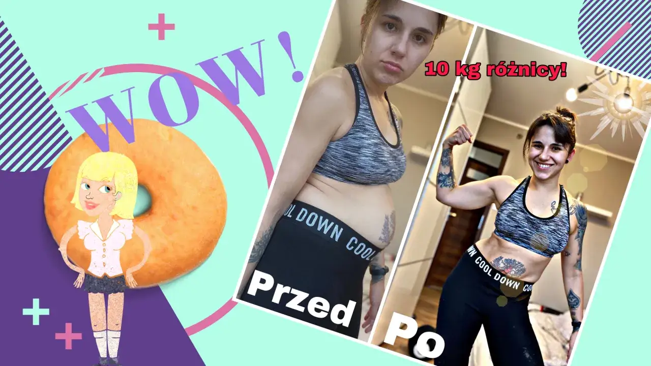 Przed i po: metamorfoza z 10 kg różnicy! Dowiedz się, jak ćwiczyć żeby schudnąć 10 kg i osiągnąć sukces.