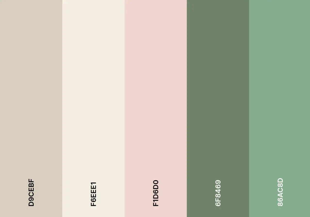 Tonalit&agrave; delicate e tenui, come beige, rosa cipria e verdi salvia, definiscono questi colori pastello quali sono.