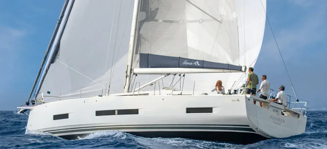 Hanse segelyacht 