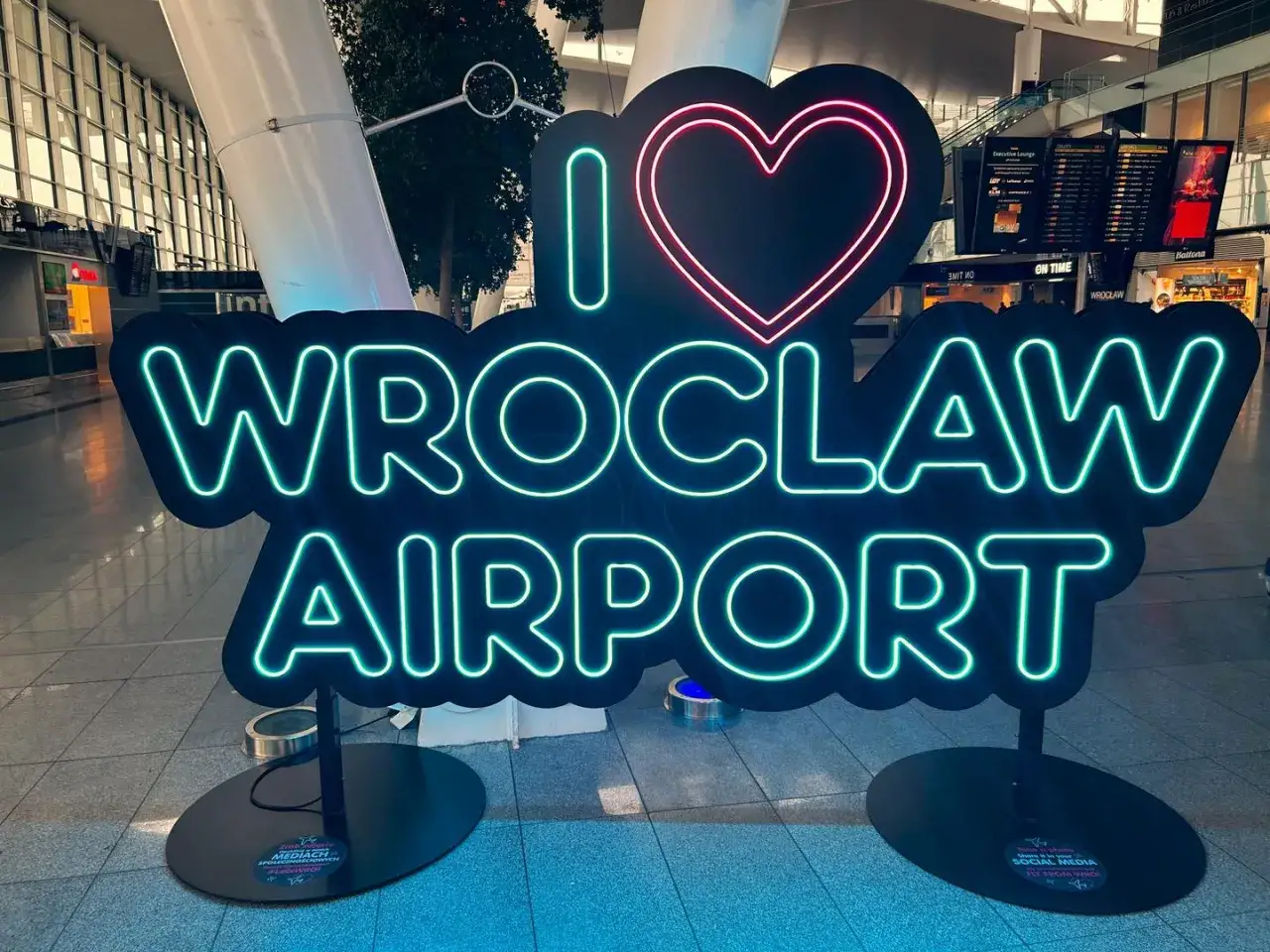 Neonowy napis 