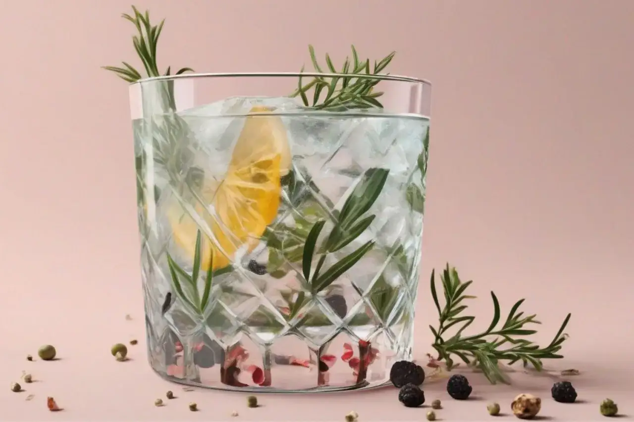Erfrischender Gin Tonic mit Zitrone, Rosmarin und Beeren. So schmeckt Gin: herb, aromatisch und belebend.