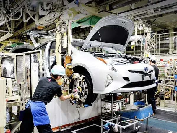 Fabryka Toyota Tsutsumi produkcja Prius
