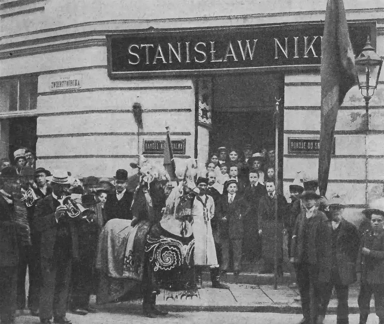 Lajkonik początek trasy Zwierzyniec Kraków