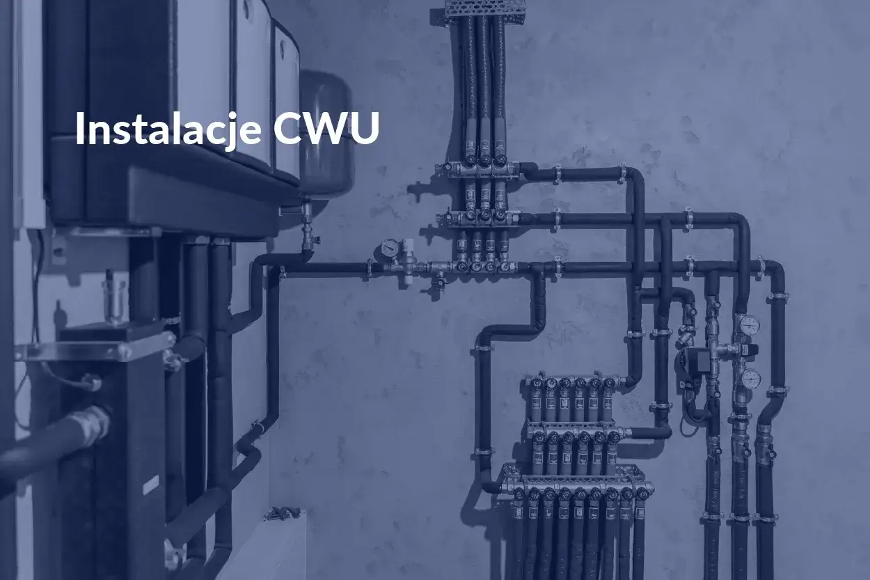 Instalacje CWU w bloku. Skomplikowany system rur i zaworów, który może być przyczyną braku ciepłej wody.